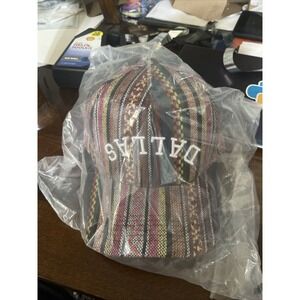 True Brvnd Dallas Cowboys Upside Down Woven Heritage Baseball Cap Hat Multicolor